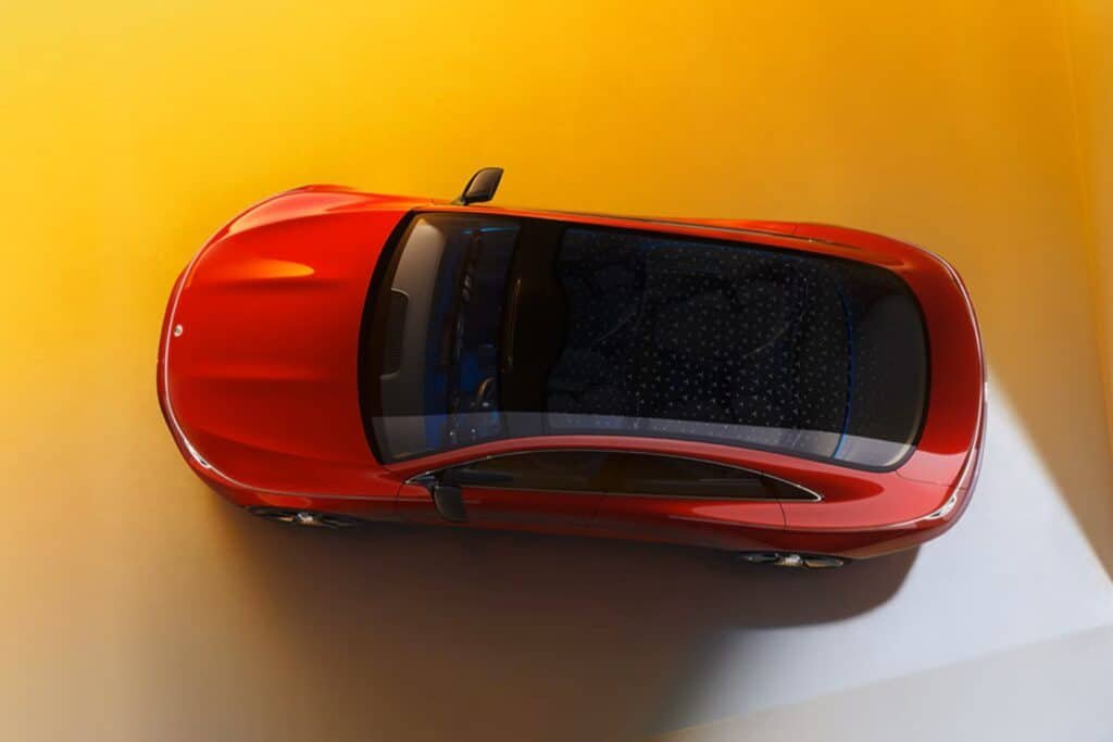 2026 Mercedes CLA EV roof