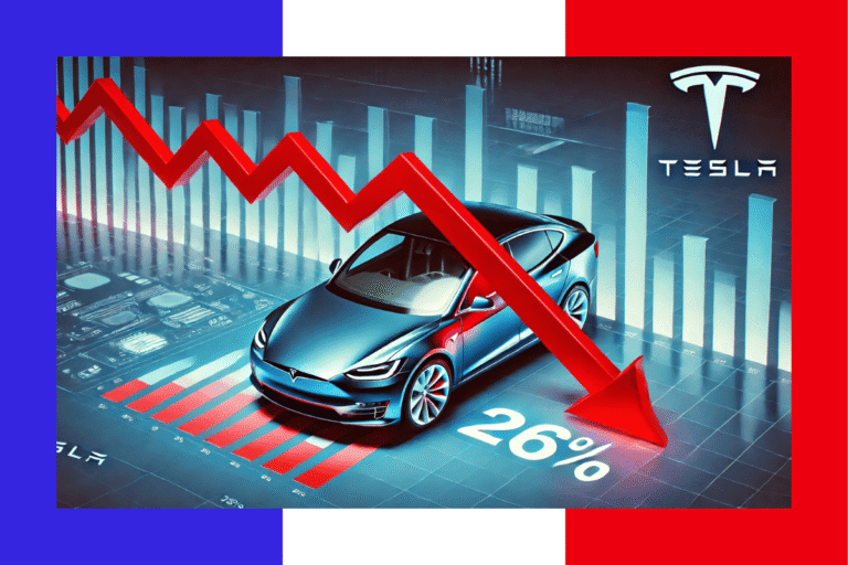 tesla sales drop 26% in france