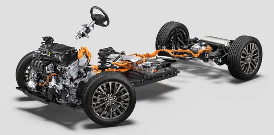 Toyota Alphard and Vellfire PHEV Hybrid system