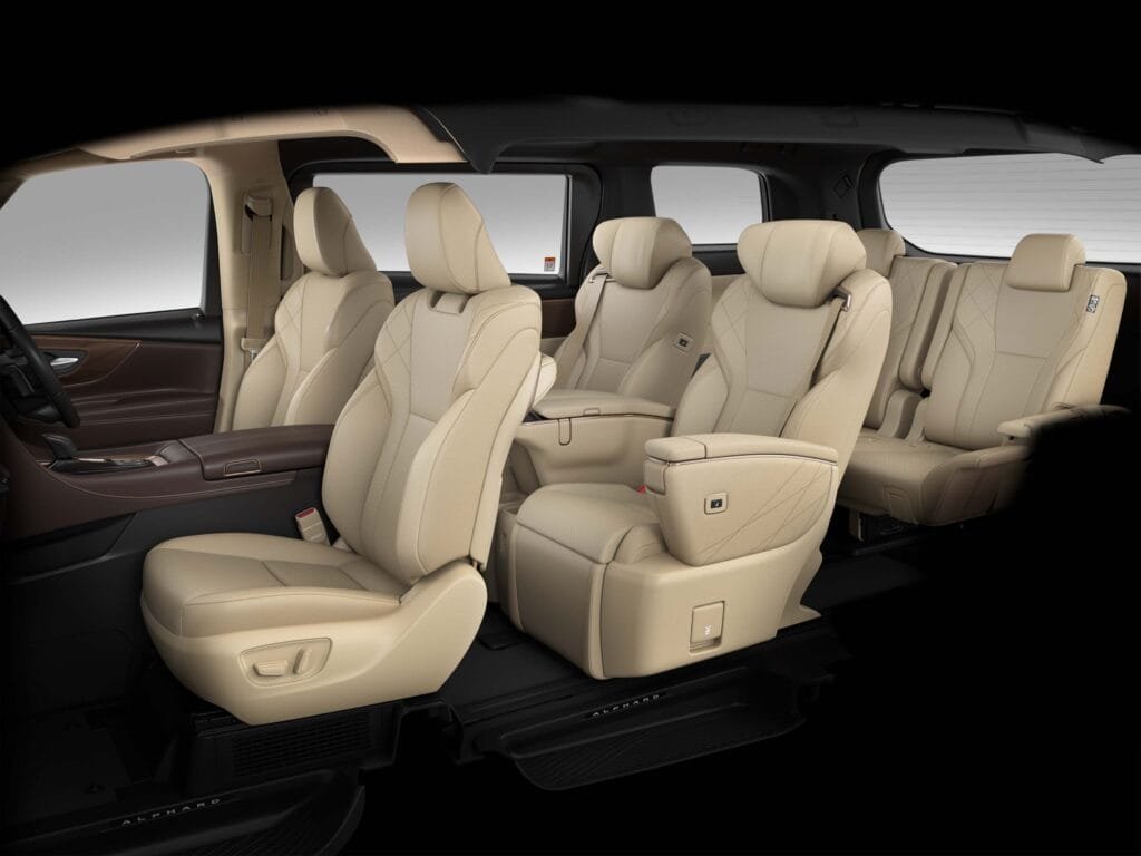 toyota alphard Interior