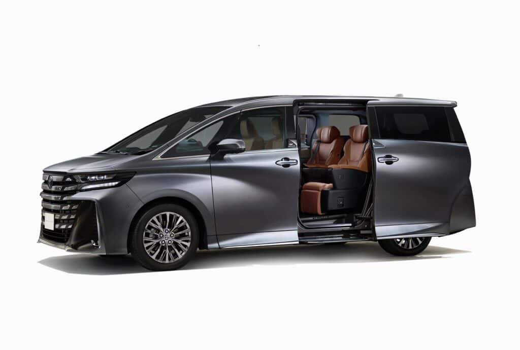 vellfire side profile