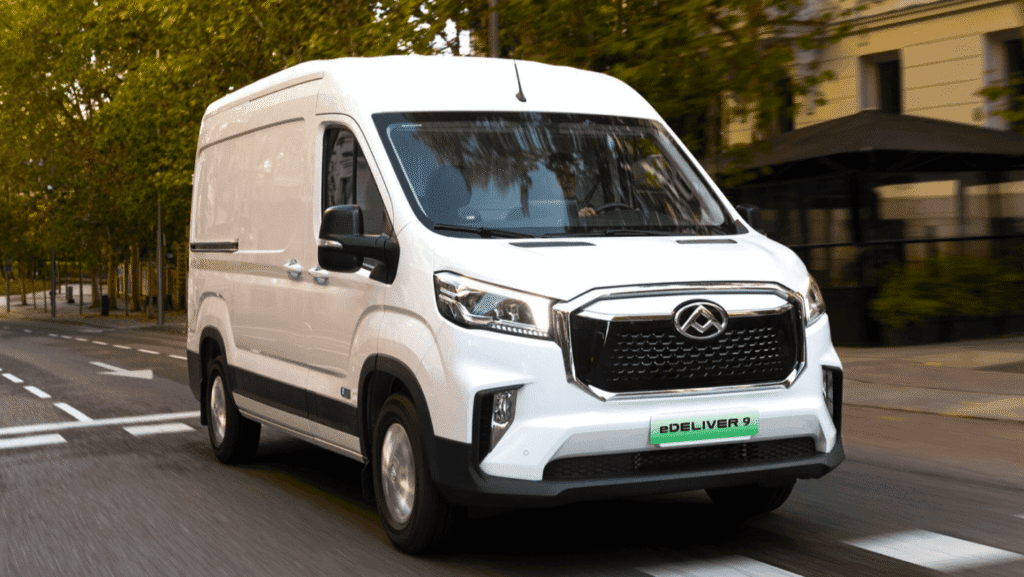 SAIC Maxus eDeliver9 EV Van