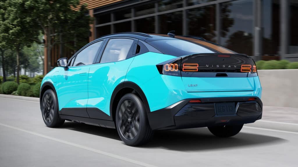 2026 nissan leaf rear