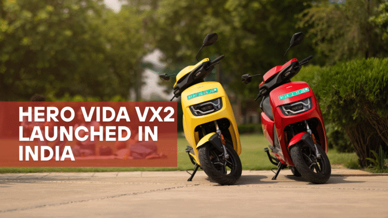 Hero Vida VX2 Launched in India