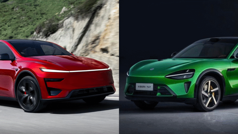 Tesla Model Y & Xiaomi YU7