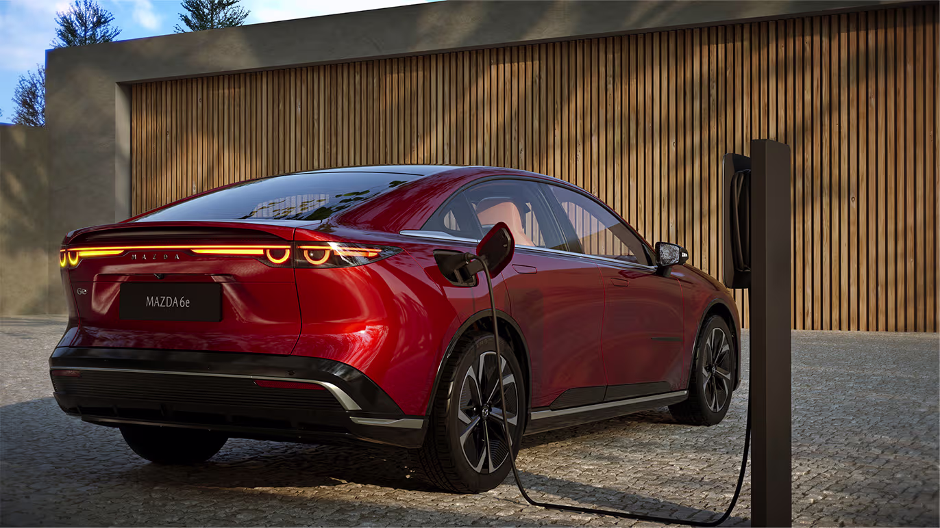 Mazda 6e charging