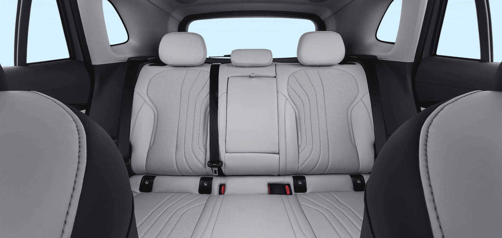 Geely EX5 rear seats