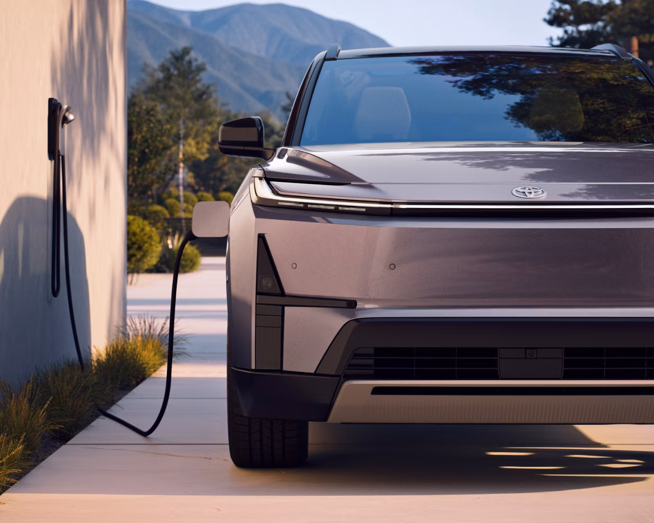 2027 Toyota Highlander EV Charging