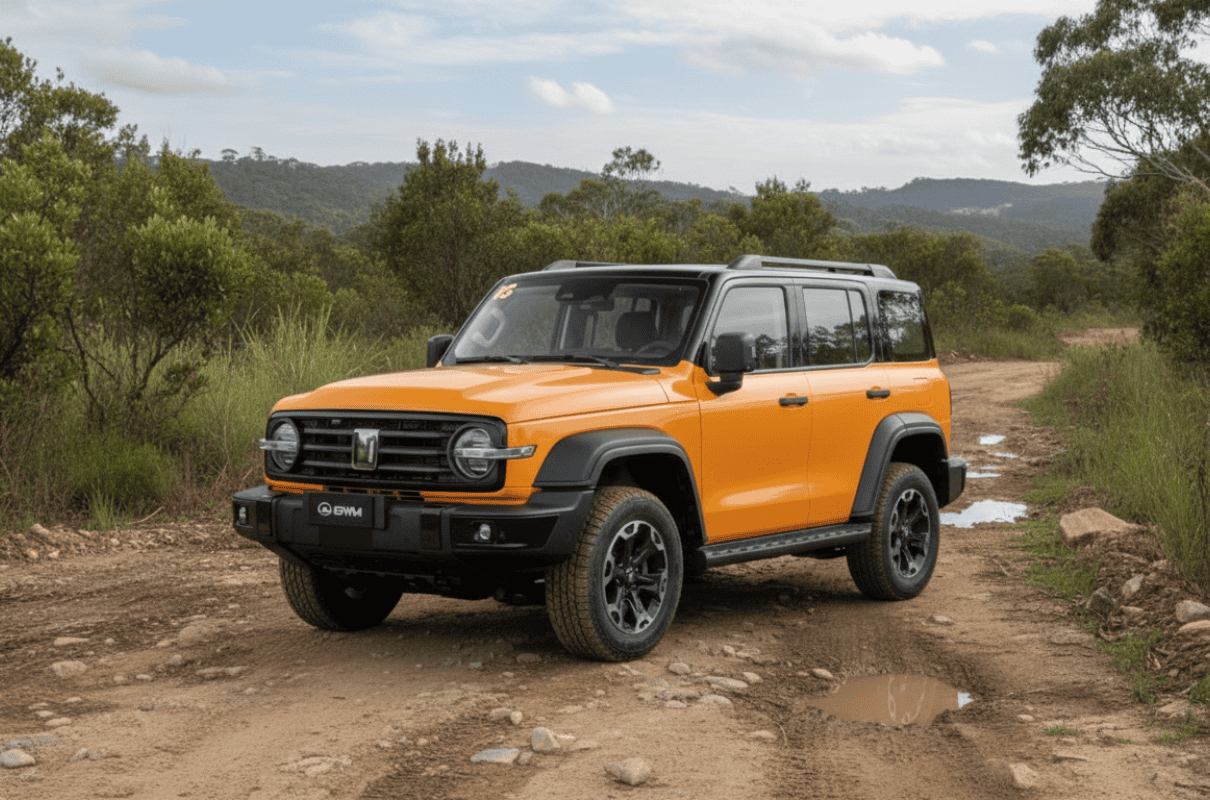 GWM Tank 300 PHEV Orange color
