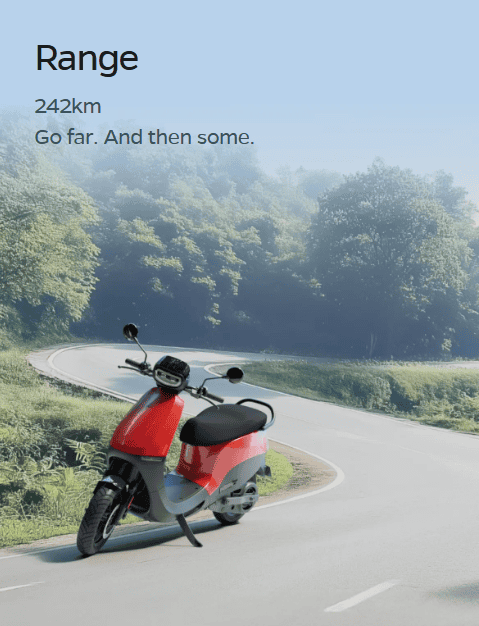 Ola S1 X Plus Range