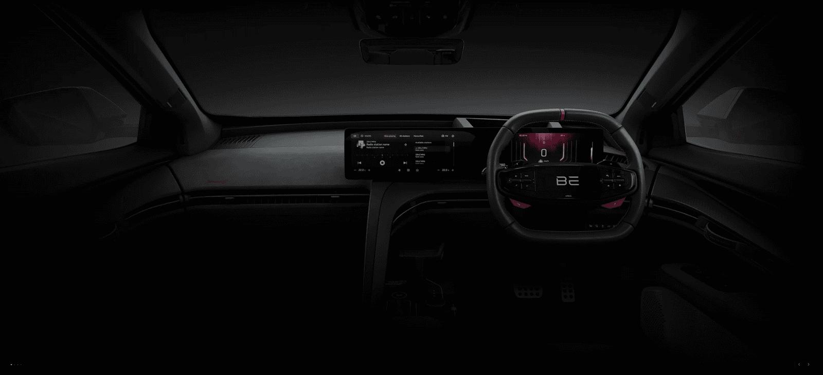 BE 6 Formula E freedom edition interior