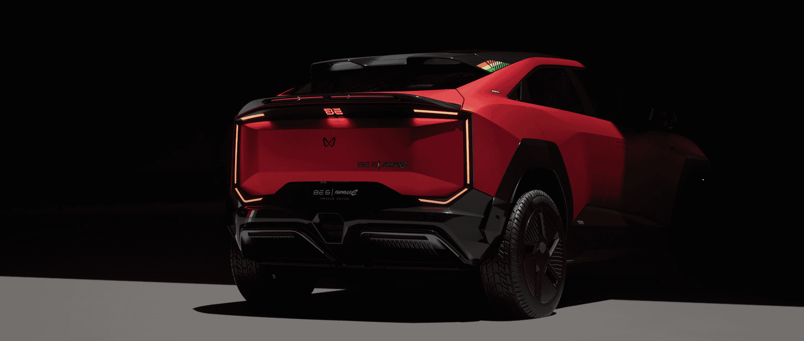 BE 6 Formula E freedom edition rear
