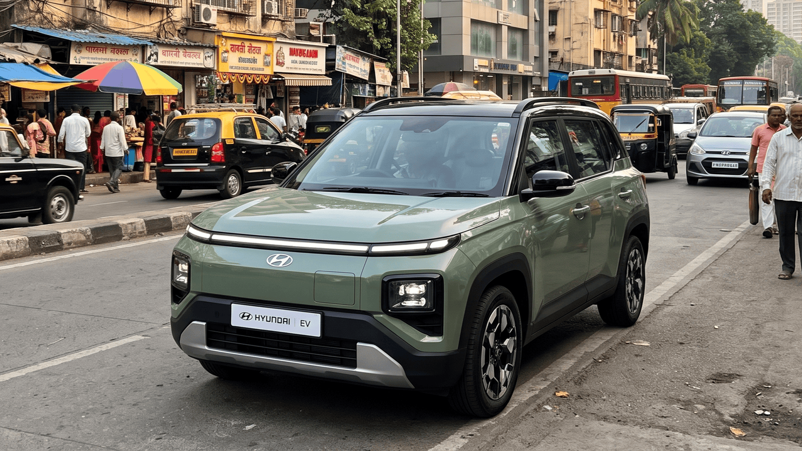 upcoming Hyundai ioniq 1 EV SUV India