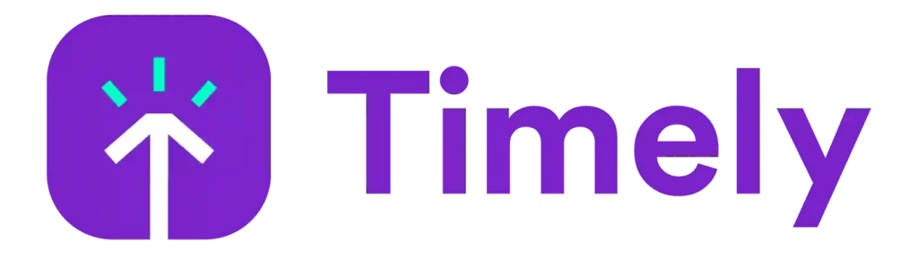 Timely logo - time tracking tools