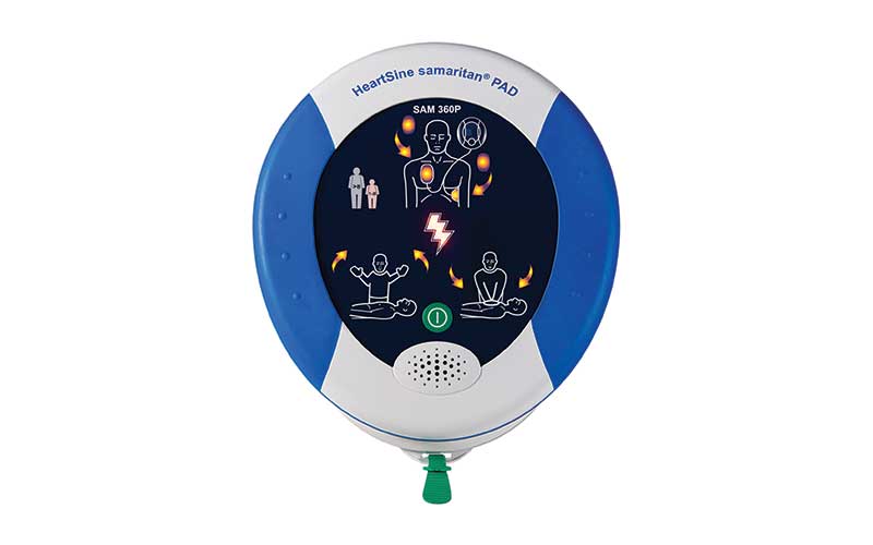 HeartSine Samaritan PAD automated external defibrillator device