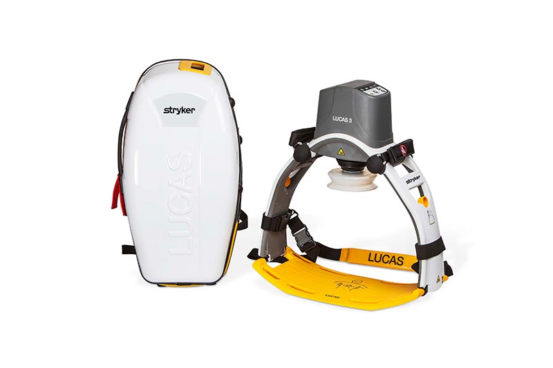 Stryker LUCAS 3 chest compression device and case
