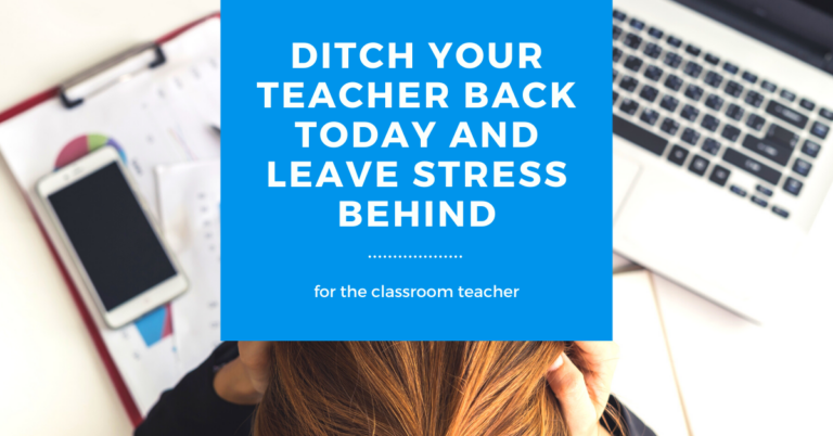 Time to Ditch Your Teacher Bag!
