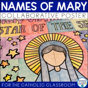 Names of Mary Collaborative Poster