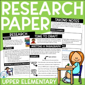 Research Paper | Complete Unit for Upper Elementary