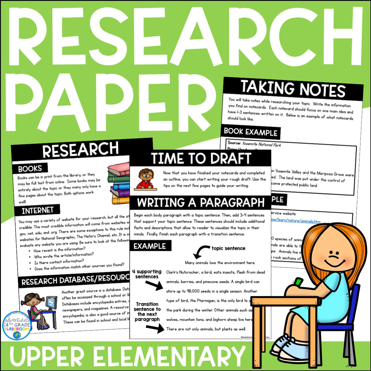 Research Paper | Complete Unit for Upper Elementary