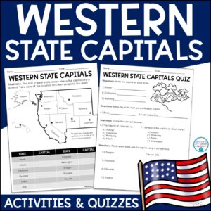 Western State Capitals