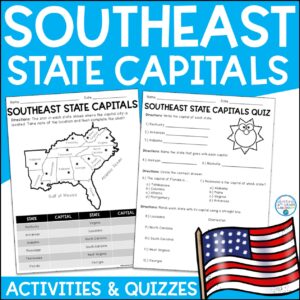 Southeast Region State Capitals