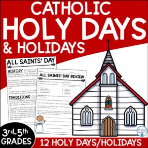 Catholic Holy Days for Upper Elementary | Assumption of Mary