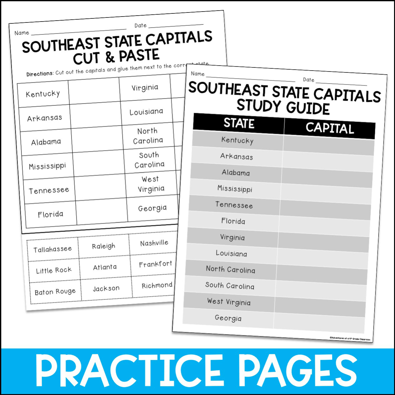 Southeast Region State Capitals - Image 2