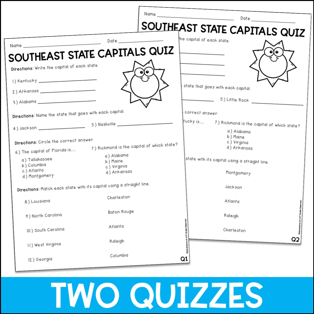 Southeast Region State Capitals - Image 3