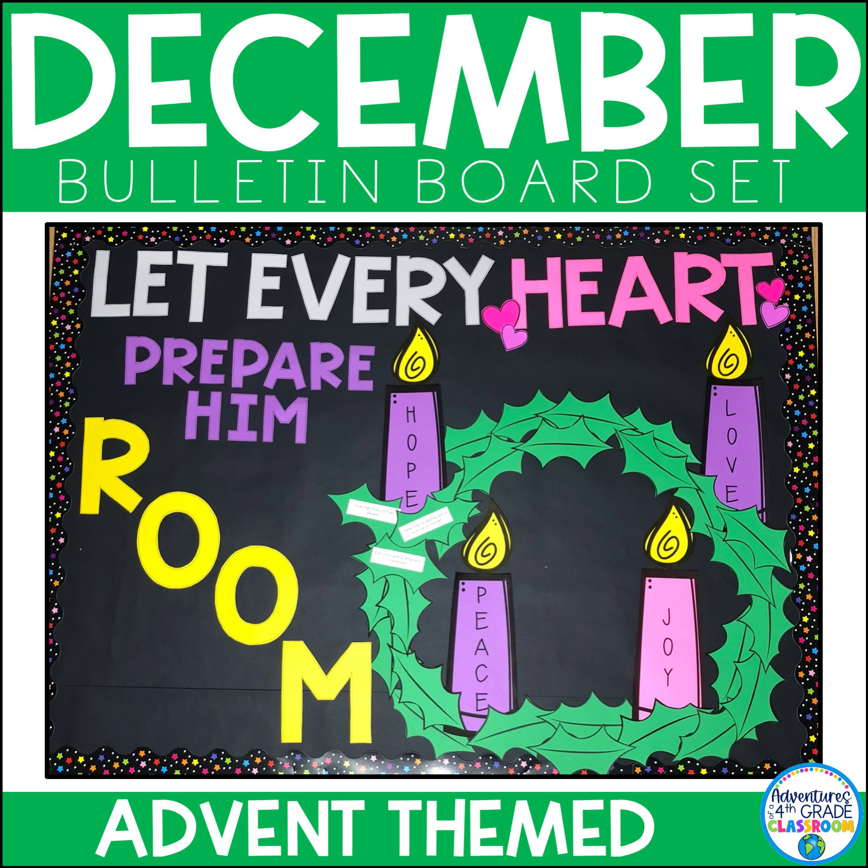 Advent Bulletin Board Set