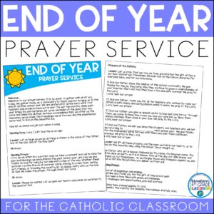 End of Year Prayer Service | Catholic