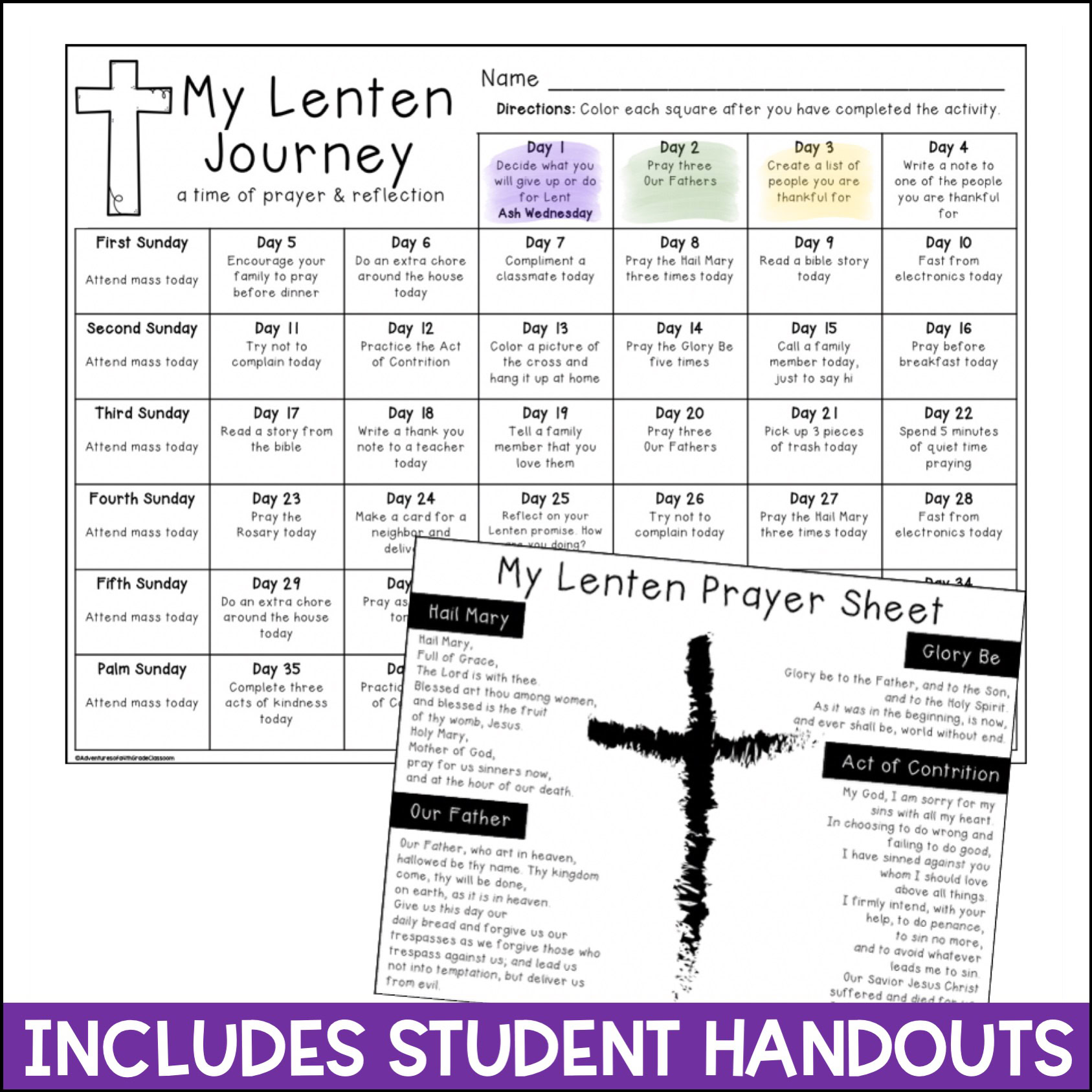 Lent Bulletin Board - Image 2