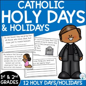Catholic Holy Day Booklets for Primary Grades | Assumption of Mary