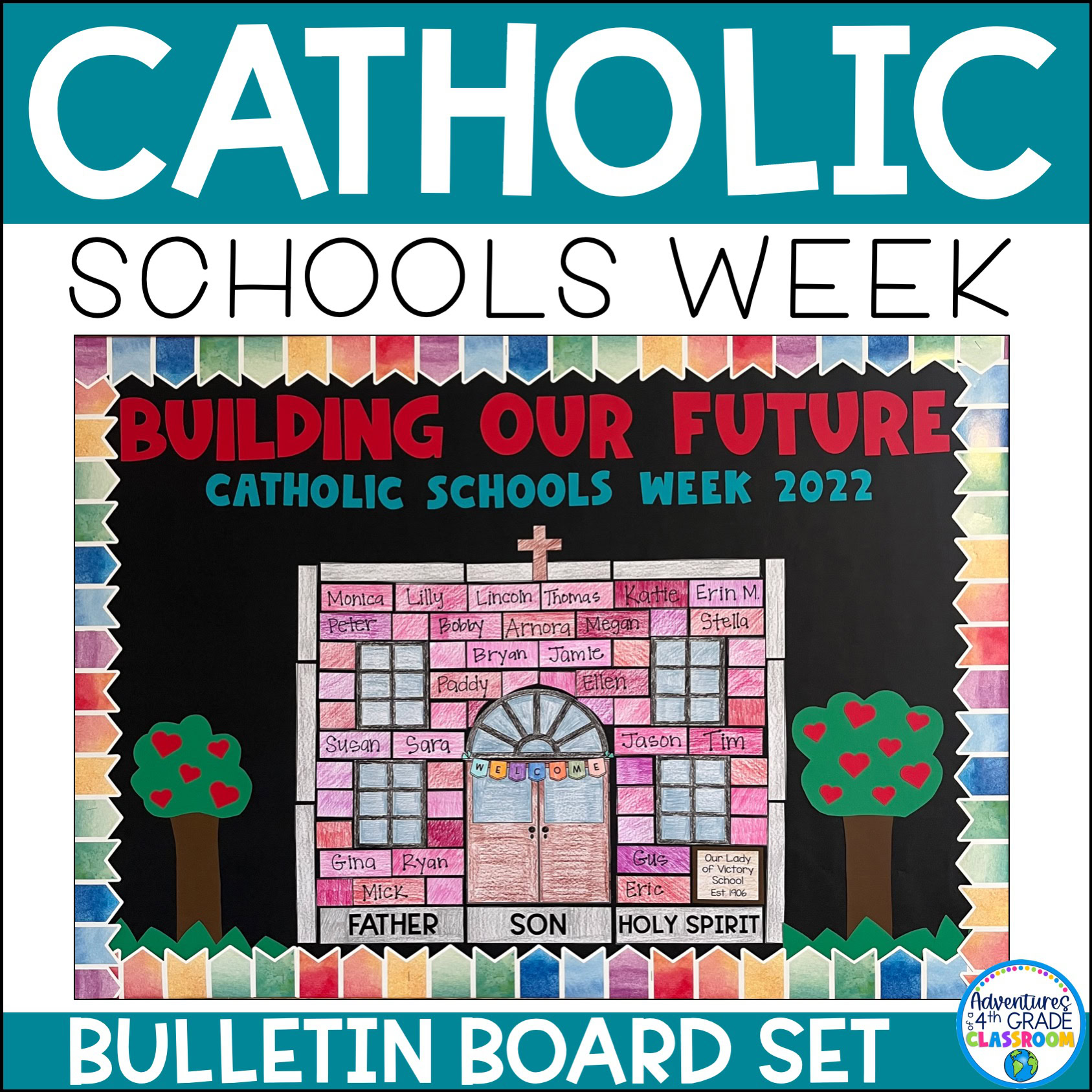 Catholic Schools Week Bulletin Board Set