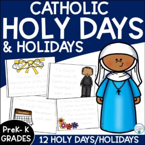 Catholic Holy Day Booklet for Early Childhood | Assumption of Mary
