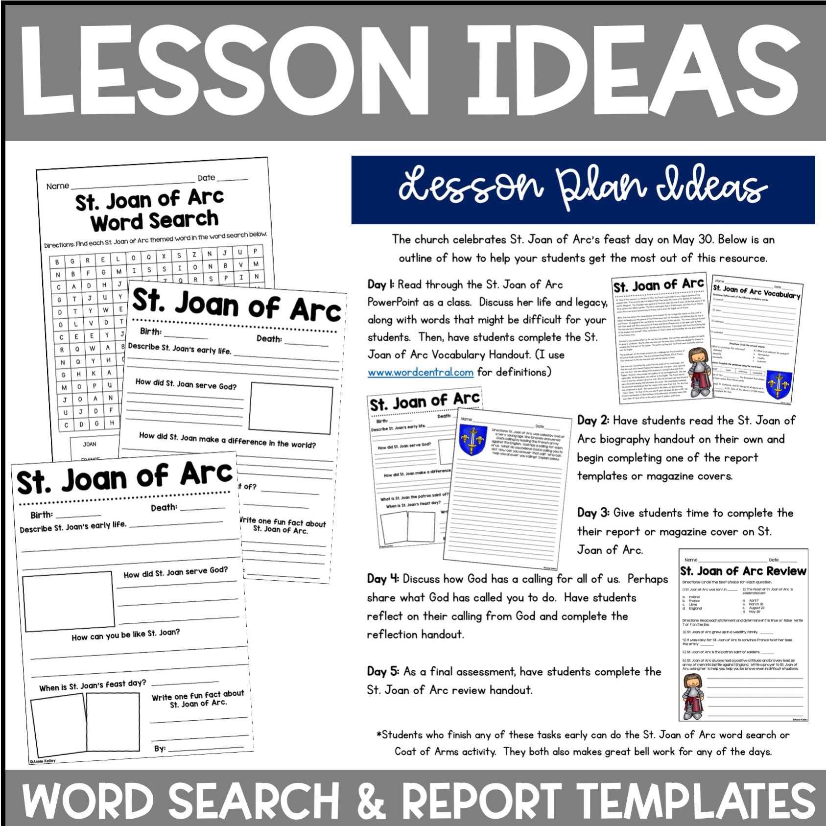 St. Joan of Arc Biography & Activities - Image 3