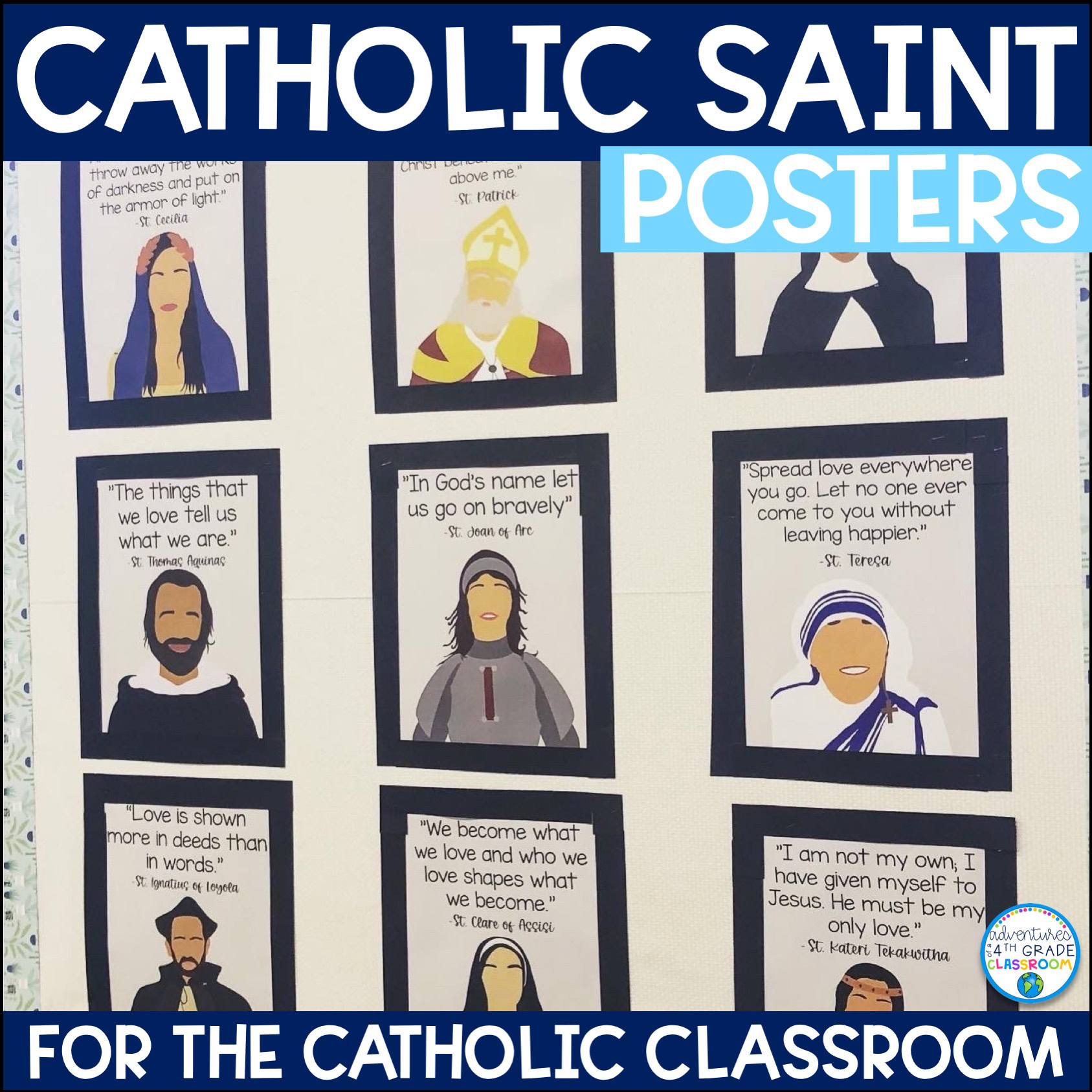 Catholic Saint Posters | Decor