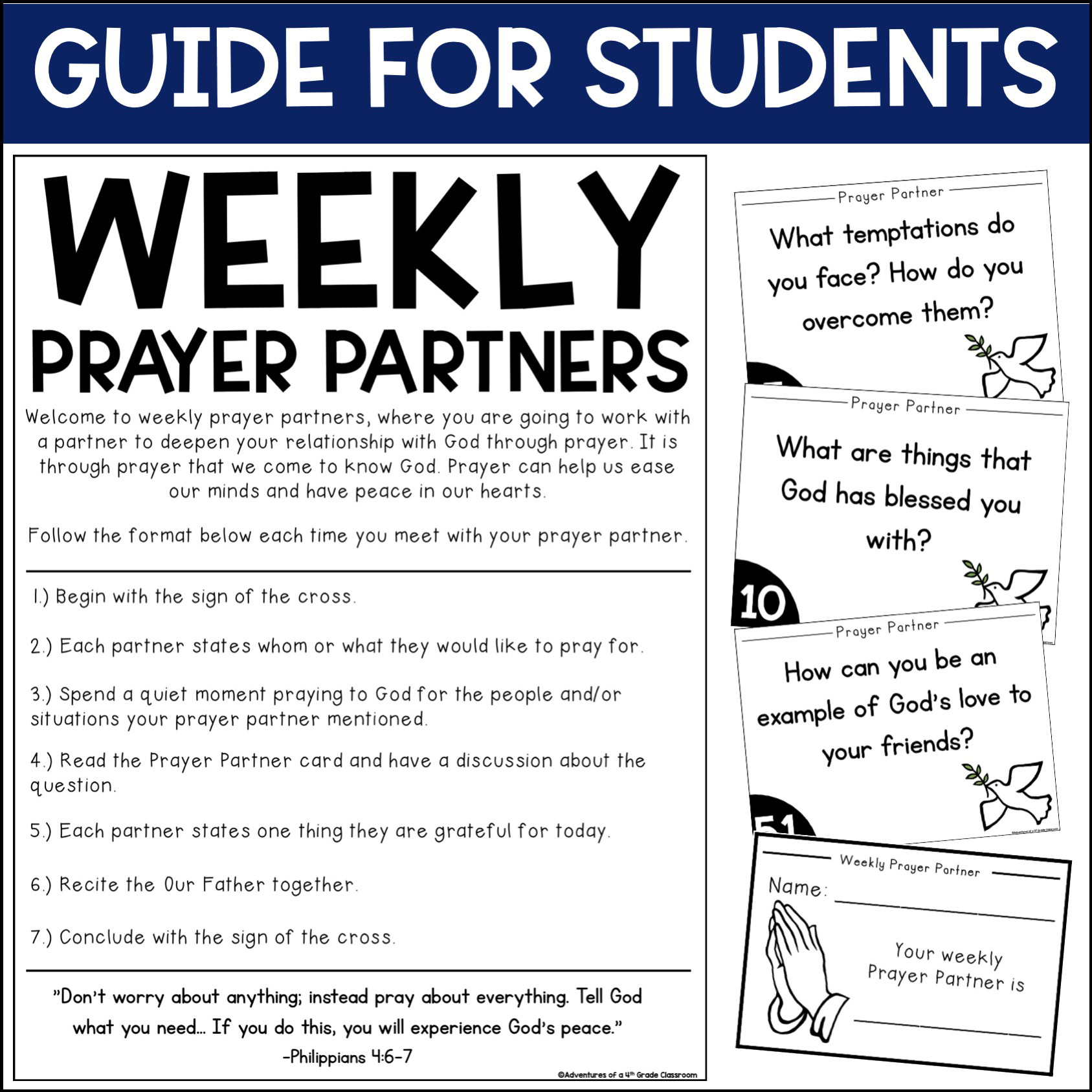 Catholic Prayer Partners | 52 Prompts - Image 3
