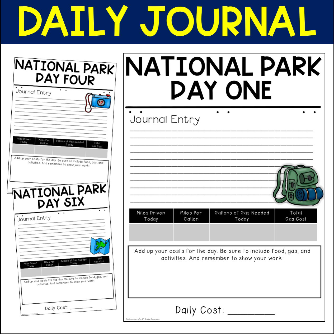 National Park Road Trip | Project Based Learning - Image 4