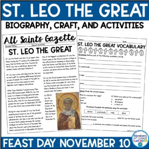 St. Leo the Great Biography & Activities