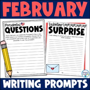 February Writing Prompts