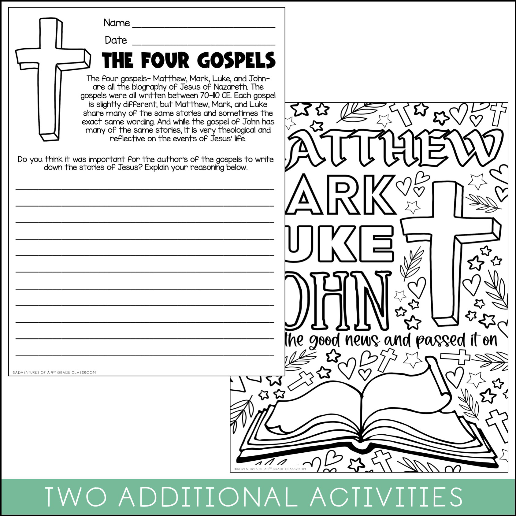Gospels Collaborative Poster | Catholic - Image 3