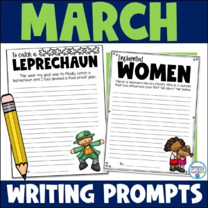 March Writing Prompts