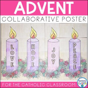 Advent Wreath Collaborative Poster | Catholic