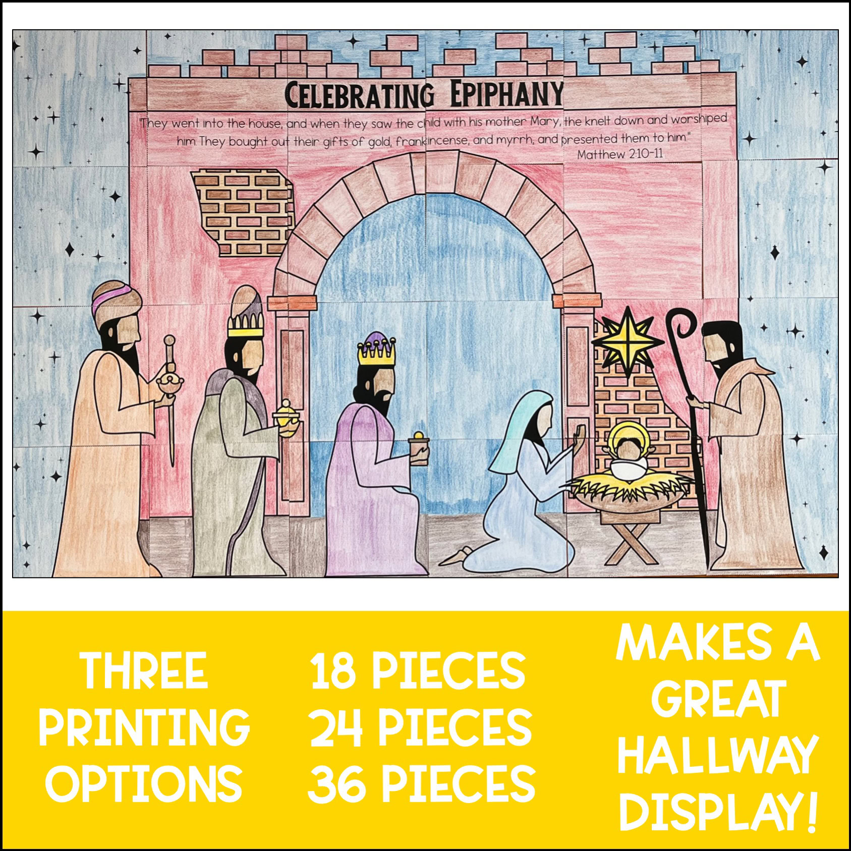 Epiphany Collaborative Poster | Three Kings - Image 2