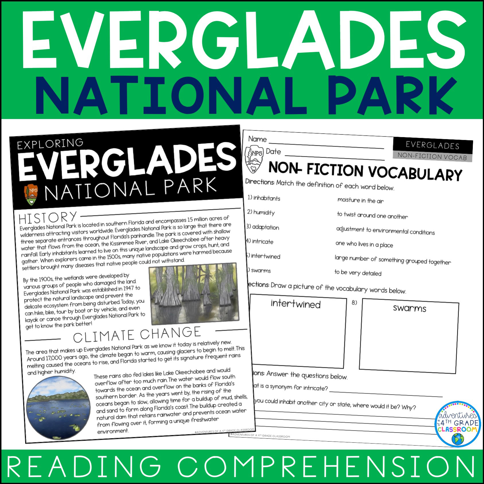 Everglades National Park | Reading Comprehension