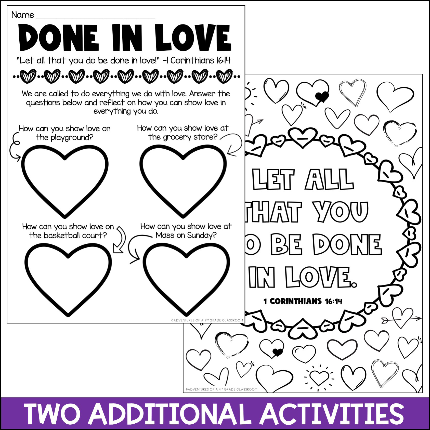 Valentine's Day Collaborative Poster | Catholic - Image 3