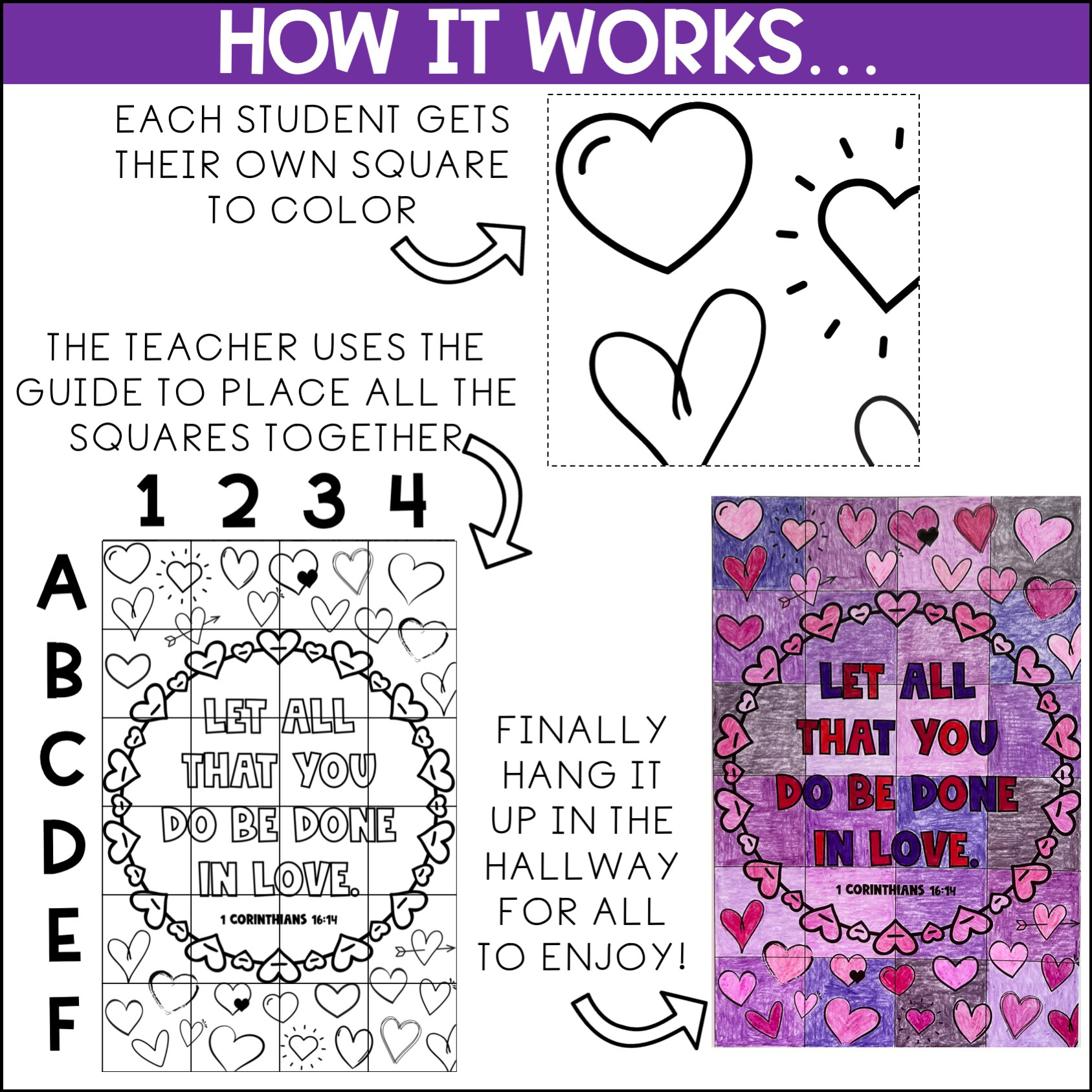 Valentine's Day Collaborative Poster | Catholic - Image 4