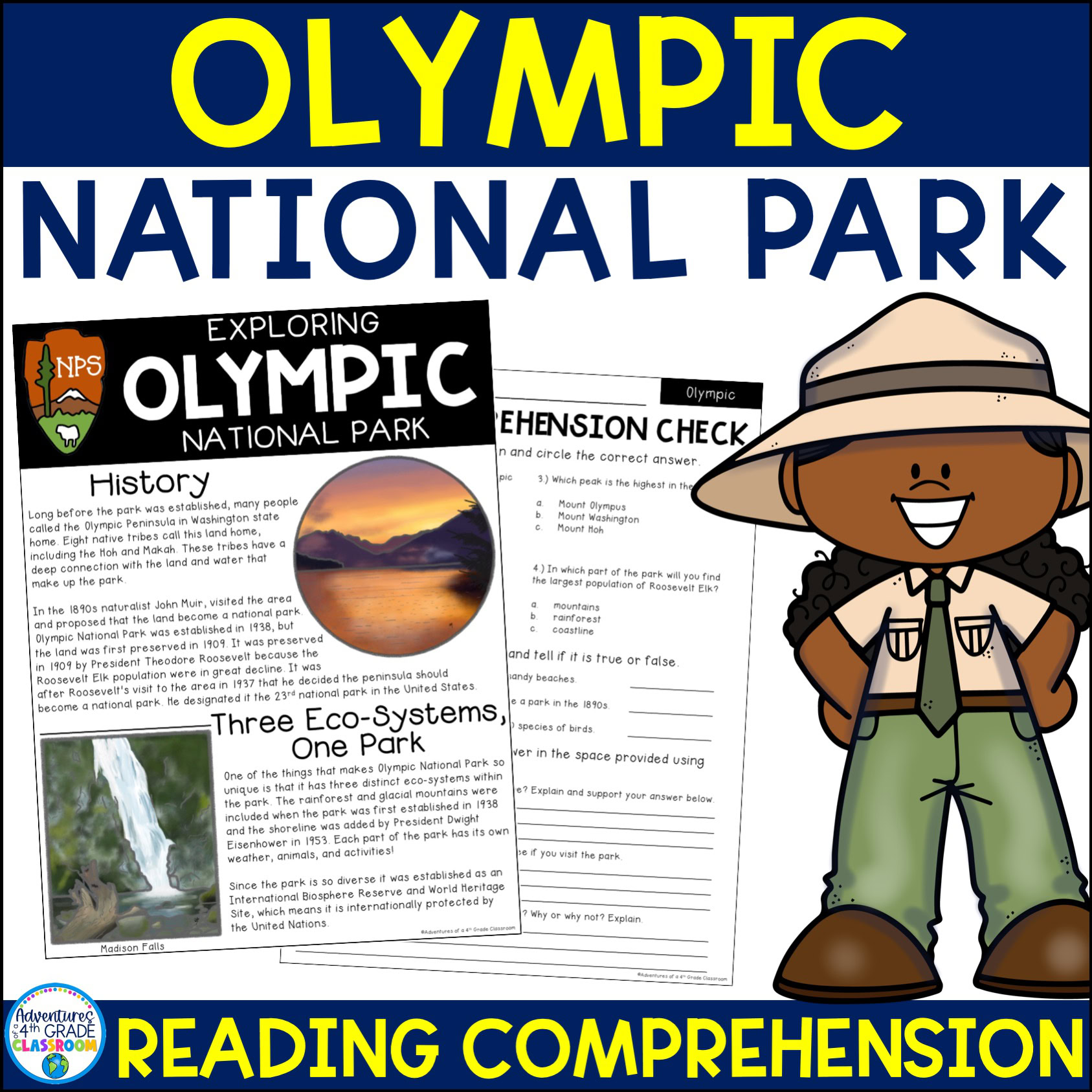 Olympic National Park | Reading Comprehension