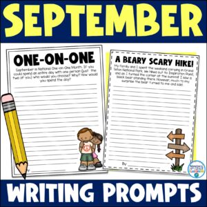 September Writing Prompts